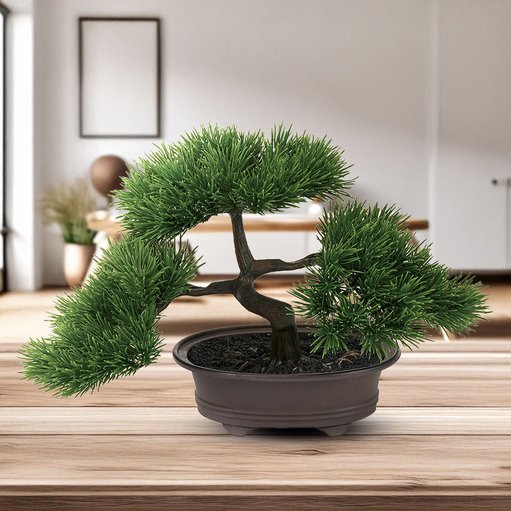 楽天市場】盆栽 松 フェイクグリーン おしゃれ 人気 造花 リアル