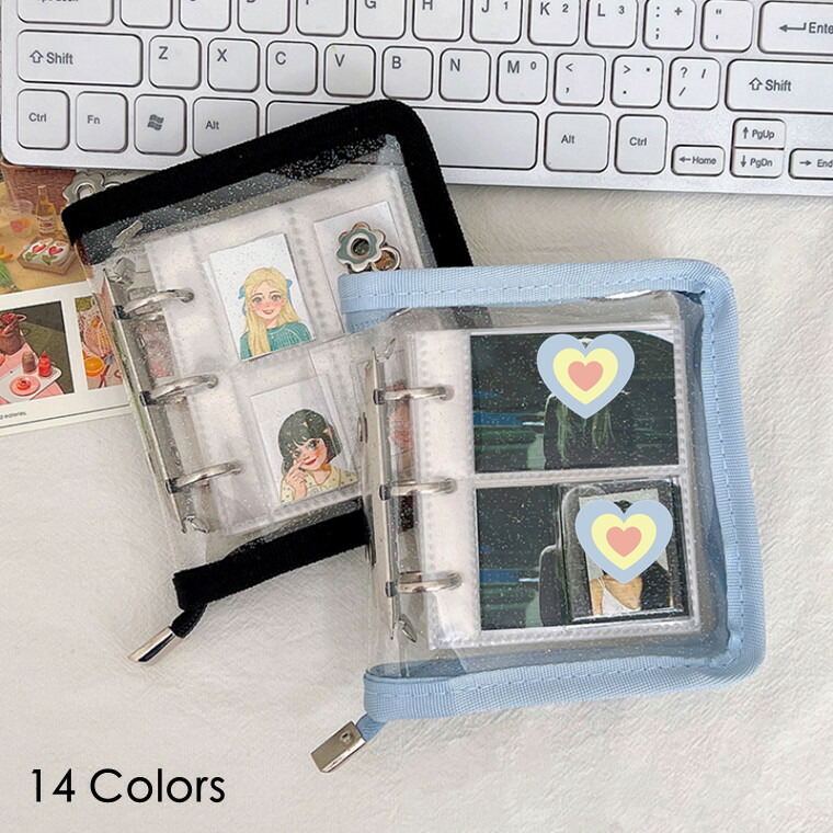 楽天市場】トレカケース チェキアルバム ミニアルバム トレカファイル