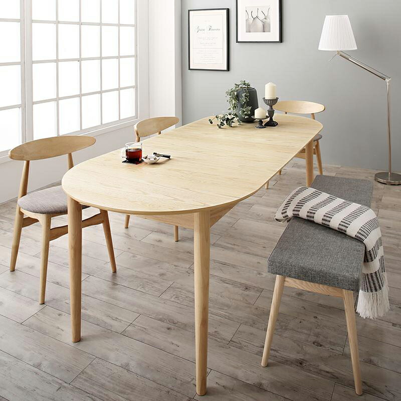 楽天市場】商品名| CNL 伸縮式ダイニングテーブル材 料| アッシュ突板