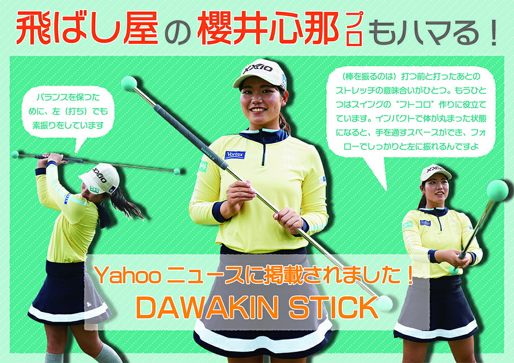 楽天市場】Lynx ダワ筋スティック スタンダードタイプ リンクス ゴルフ