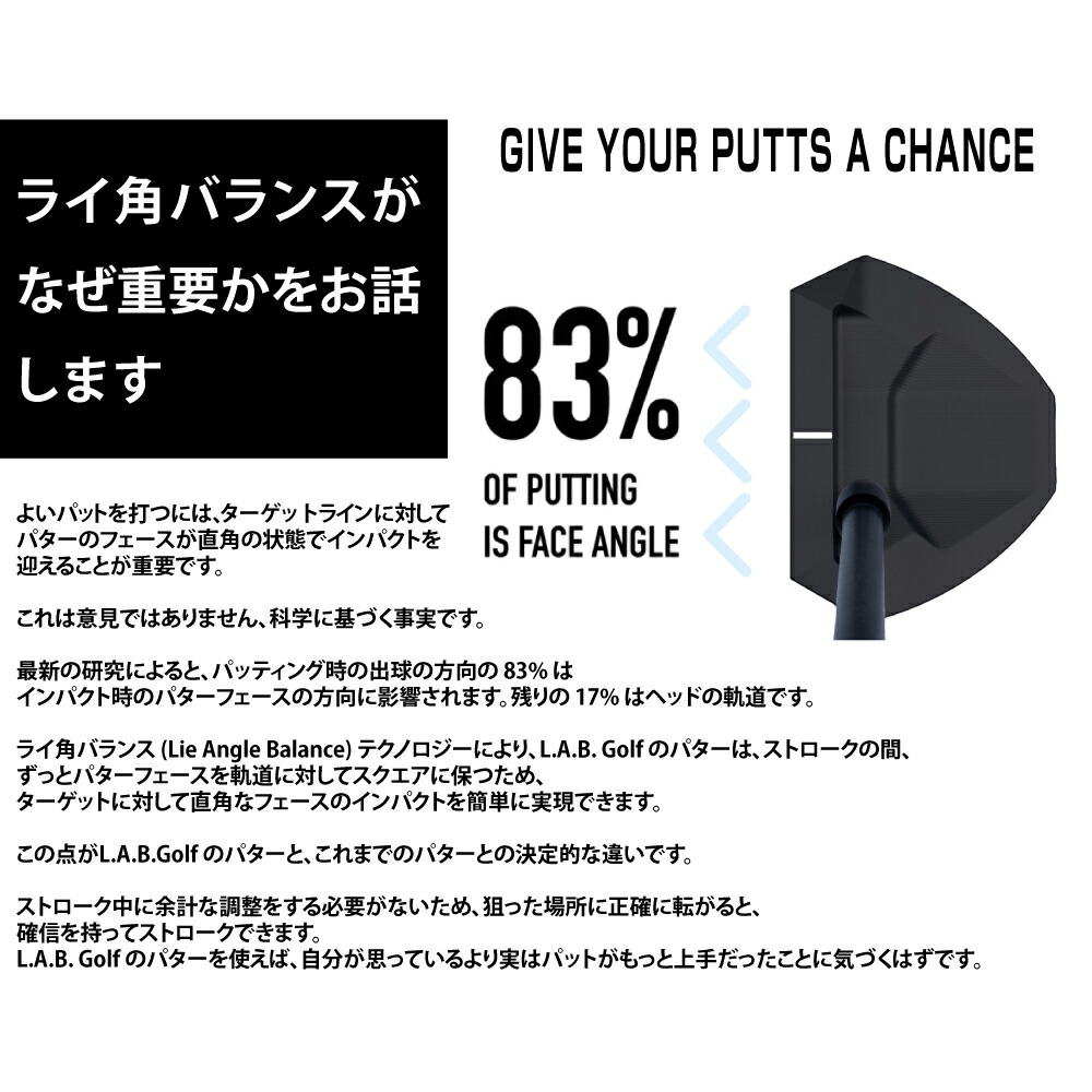 楽天市場】【正規販売店】 【アダム・スコット監修モデル】L.A.B. GOLF