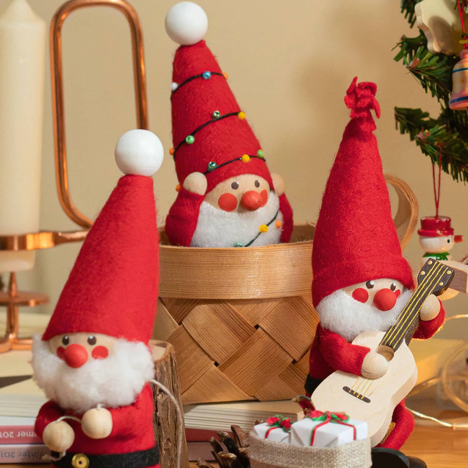 楽天市場】NORDIKA nisse ノルディカ ニッセ 電飾にからまるサンタ（赤