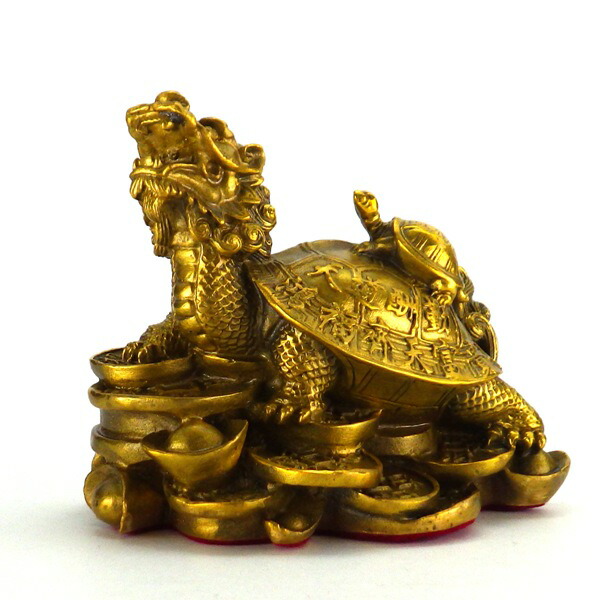 楽天市場】ロングイ 風水 龍亀 ロングイ置物 ドラゴンタートル 龍亀