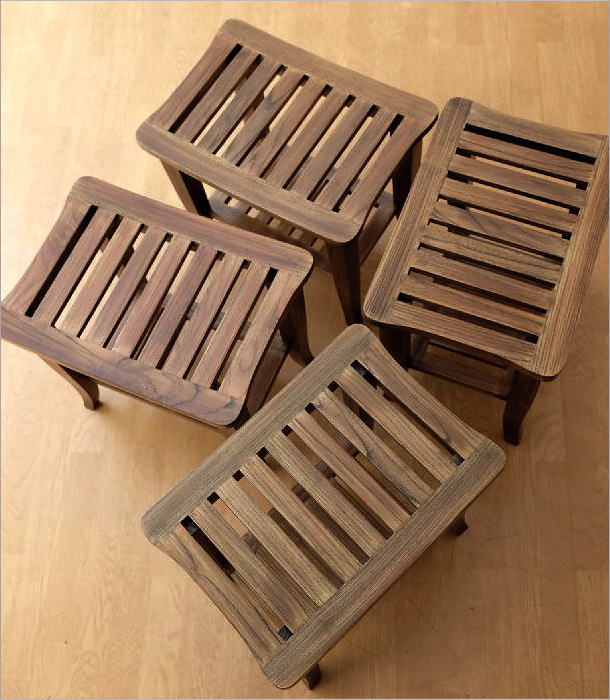 楽天市場】スツール 木製 椅子 ベンチ おしゃれ 北欧 天然木 無垢材