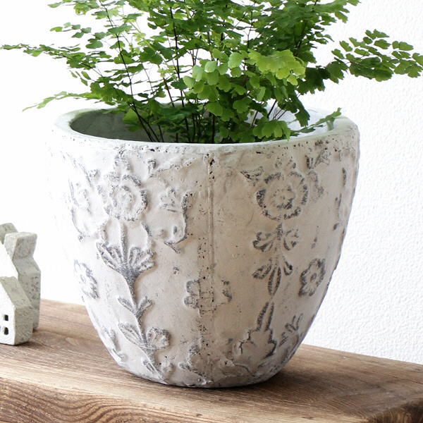 楽天市場】鉢カバー プランター おしゃれ 陶器 ポットカバー