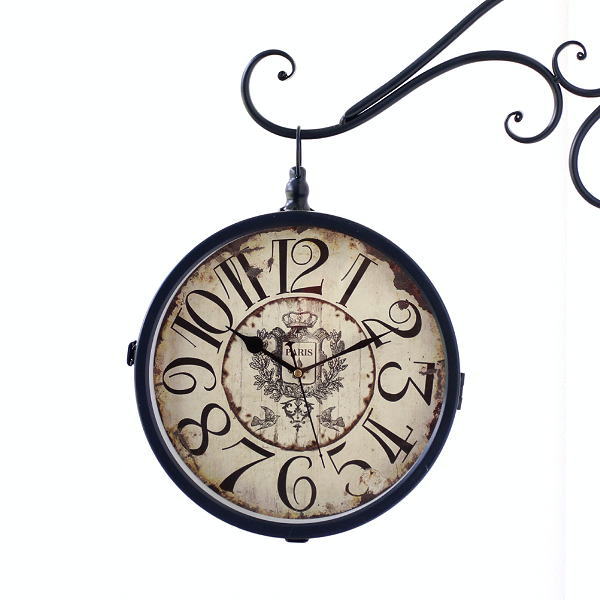 壁掛け 両面 時計 アンティーク」の人気商品一覧 | 安い商品を通販