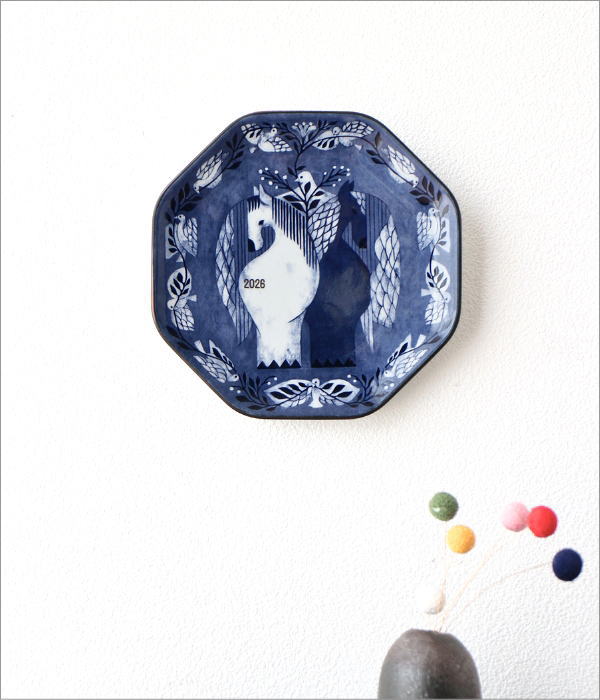 楽天市場】2026年 干支 午 飾り皿｜福田利之×波佐見焼 イヤープレート