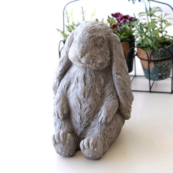 楽天市場】うさぎ 置物 オブジェ おしゃれ オーナメント ウサギ 置き物