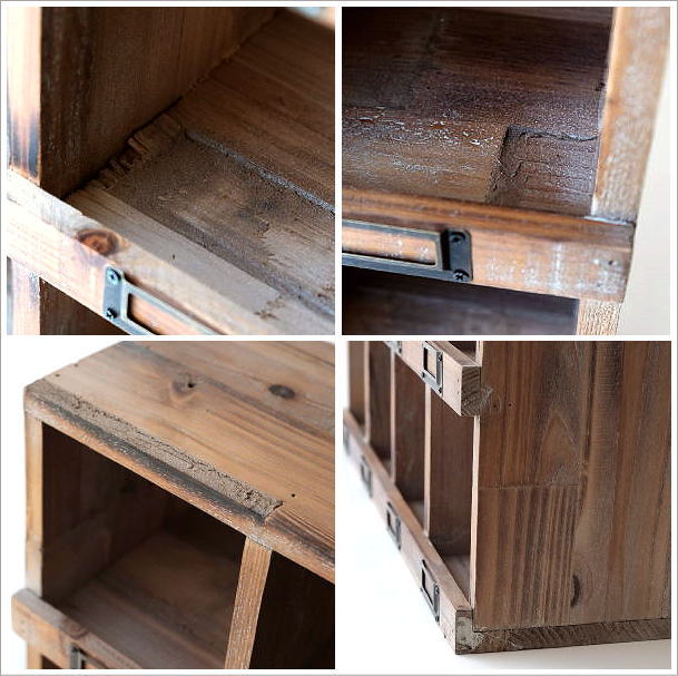 楽天市場】シェルフ 飾り棚 木製 おしゃれ シャビーシック家具