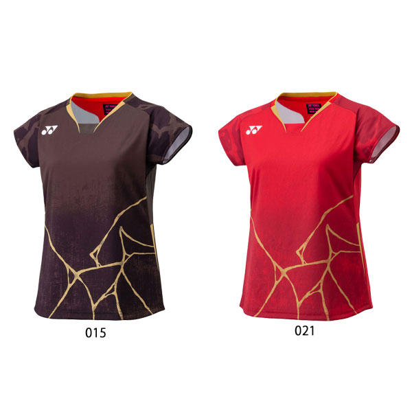 楽天市場】YONEX 20896 ウィメンズゲームシャツ（コーラルレッド