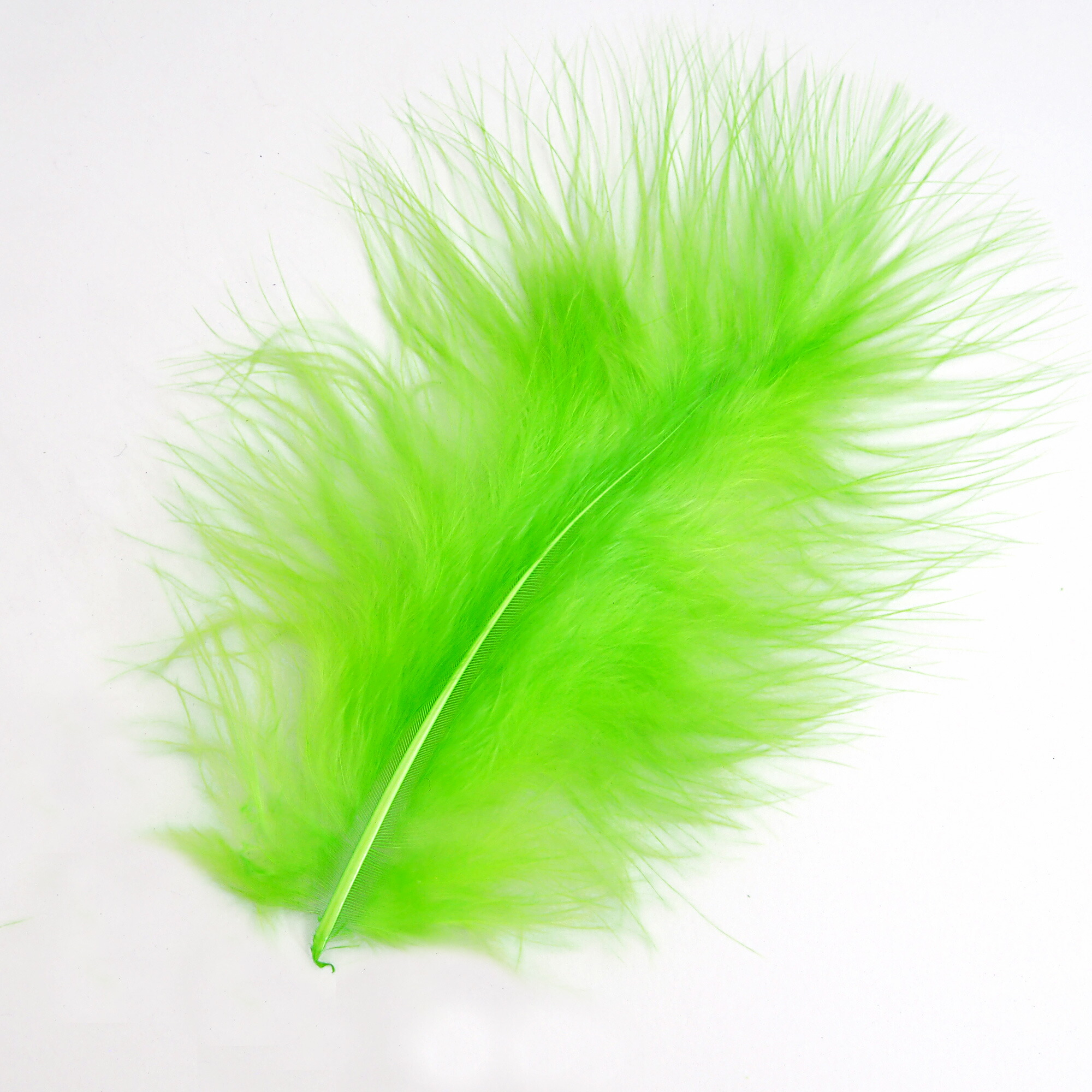 楽天市場】マラブー(10本)チャートリュース フライタイイング 羽根