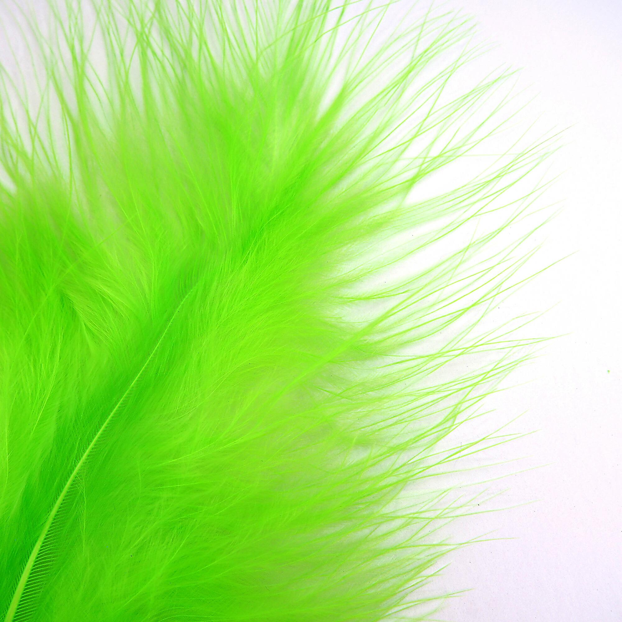 楽天市場】マラブー(10本)チャートリュース フライタイイング 羽根