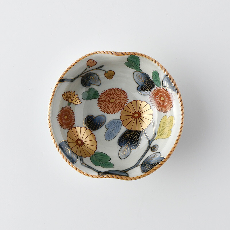 楽天市場】古伊万里菊紋小鉢【波佐見焼き】石丸陶芸林九郎窯オリジナル