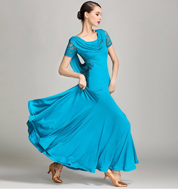 楽天市場】社交ダンス ドレス レディース スタンダード モダン ワルツ