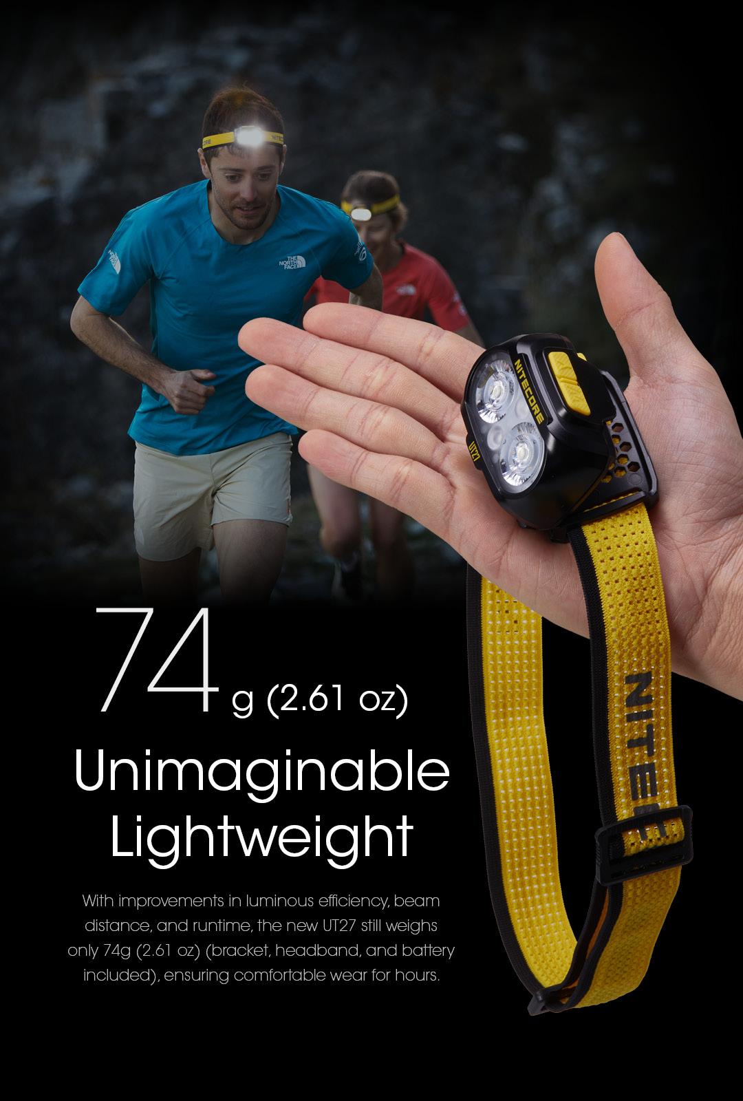 楽天市場】Nitecore UT27 [旧モデル] ヘッドライト 最大800ルーメン