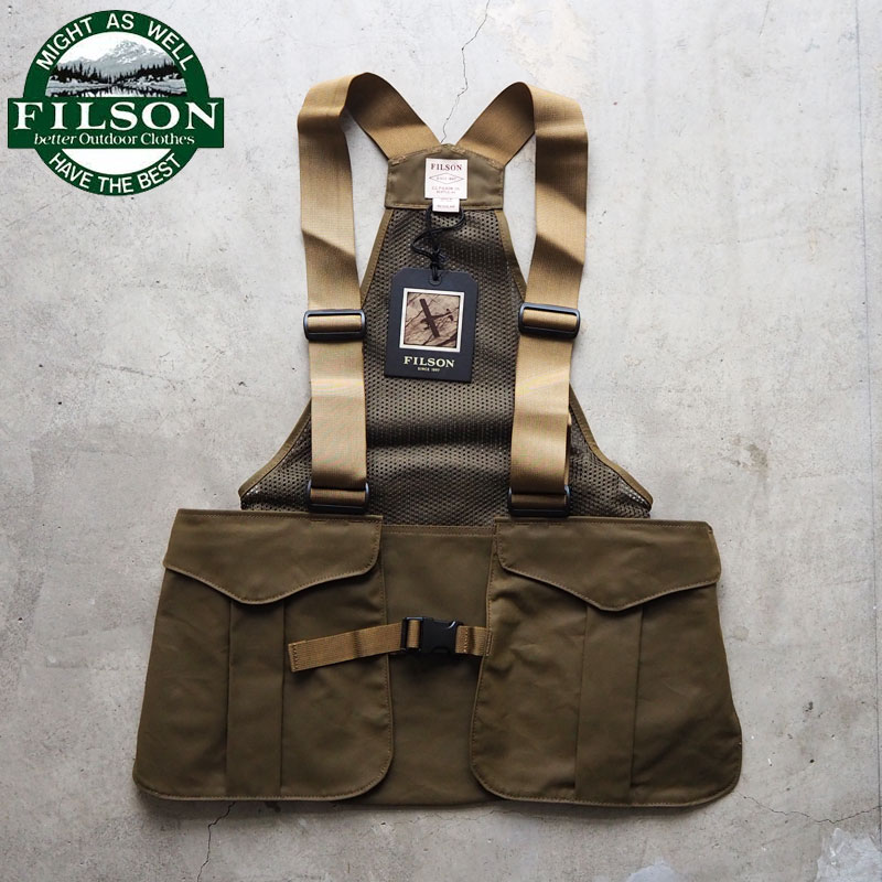 楽天市場】FILSON フィルソン ベスト メッシュ ゲームバッグ Mesh Game