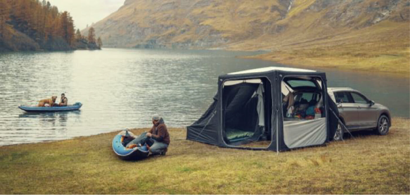 楽天市場】HUBインフレータブル オーニング VANセット : MClimb WEED