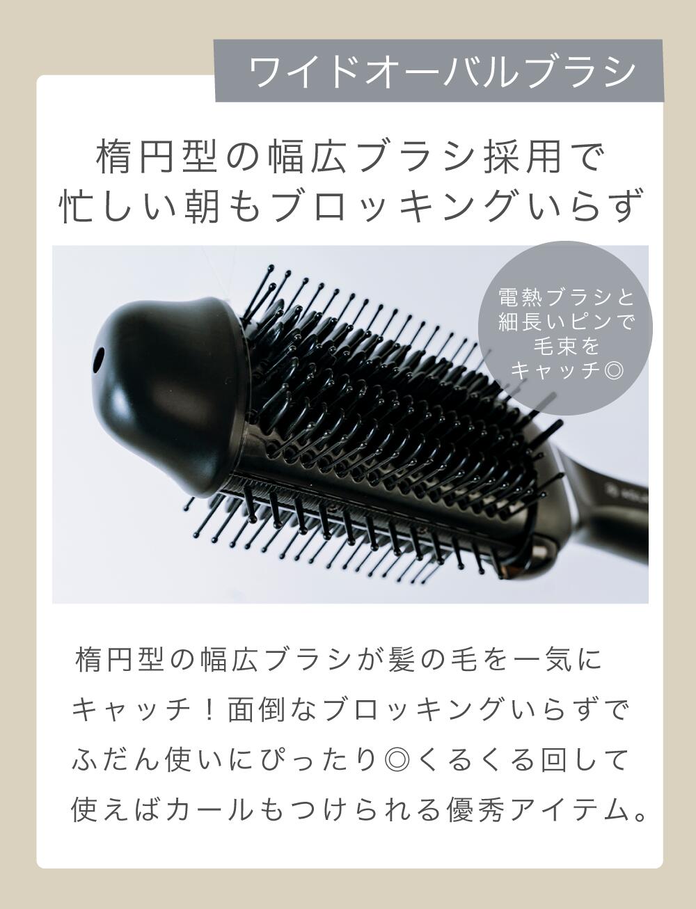 楽天市場】【両面ヒーター 艶サラ】 ヒートブラシ ストレートヒート