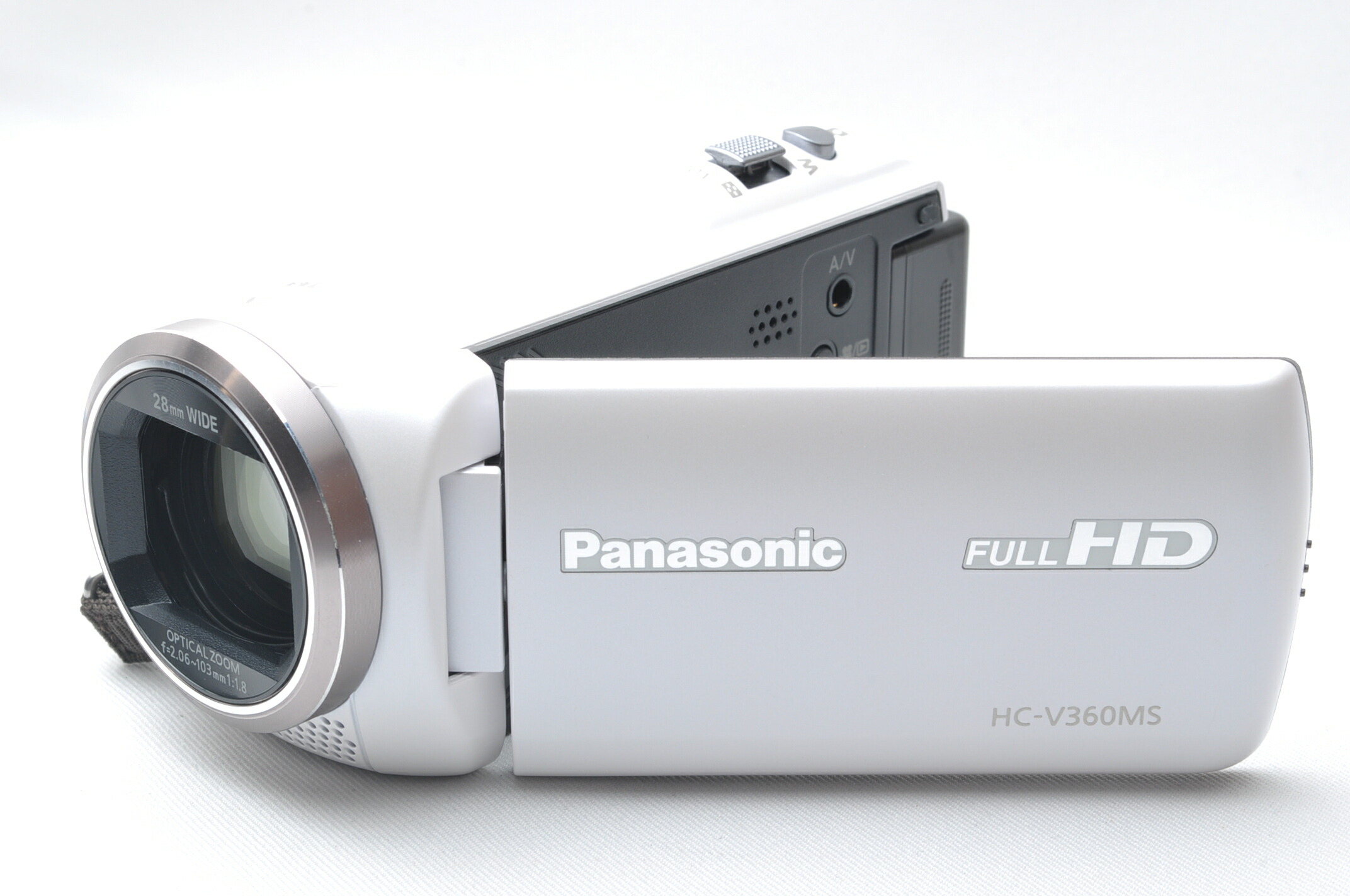 楽天市場】panasonic ビデオカメラhc-360ms（動画記録画素数HD（1280 x