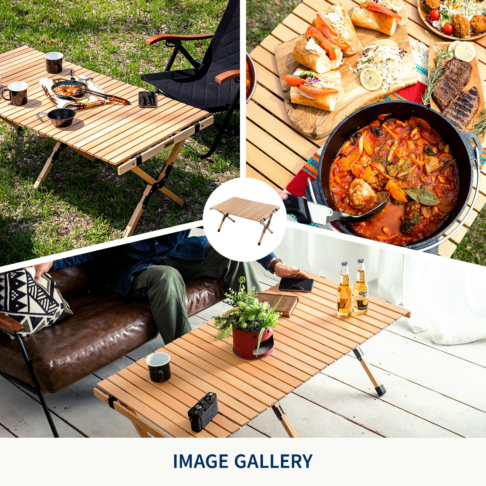 楽天市場】Hilander(ハイランダー) ウッドロールトップテーブルEX【1年