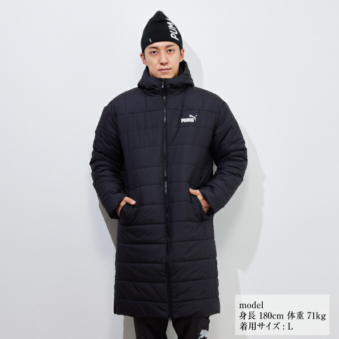 楽天市場】プーマ ベンチコート 中綿 メンズ ESS+パデッドコート