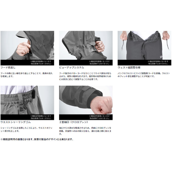 楽天市場】ダイワ(DAIWA) GORE−TEX バーサタイルレインスーツ