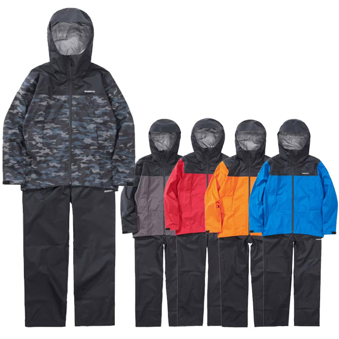 楽天市場】シマノ(SHIMANO) 3レイヤー レインスーツ レインウェア