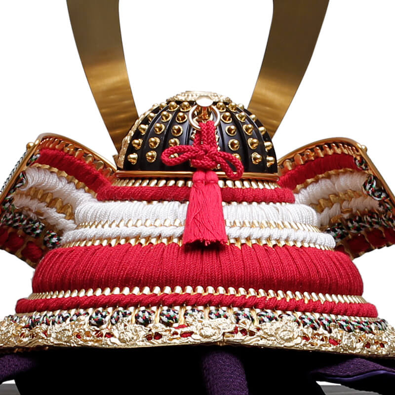 楽天市場】五月人形 兜飾り - 純金箔押 9号 コンパクト おしゃれ 木製