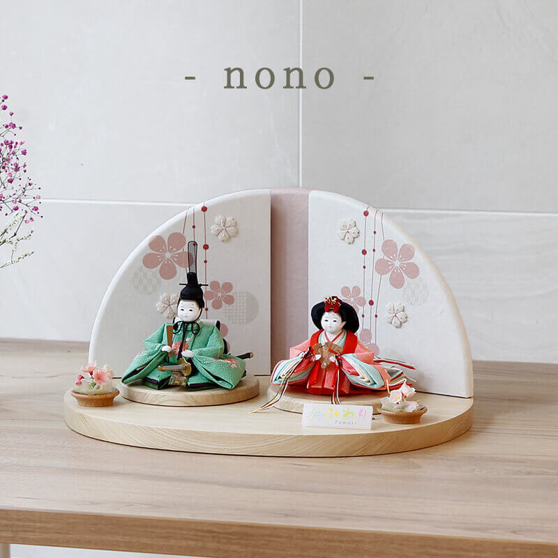 楽天市場】雛人形 コンパクト ふわりシリーズ 丸台×美濃和紙屏風 衣裳