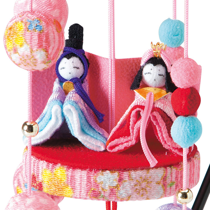 楽天市場】つるし雛 手作りキット 福傘（ピンク）桃の節句 こどもの日