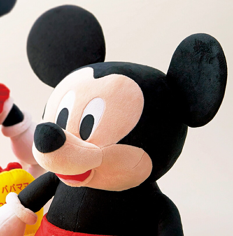 楽天市場】ミッキーマウスのウェイトドール 1体 両足裏刺繍入り