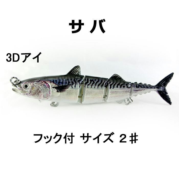 楽天市場】リアル ミノー ビッグベイト ジョイント ぐねぐね