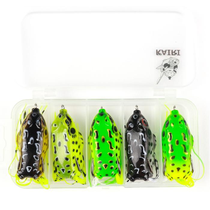 楽天市場】フロッグ ルアー カエル 5色セット 5g 8g 15g ブラックバス