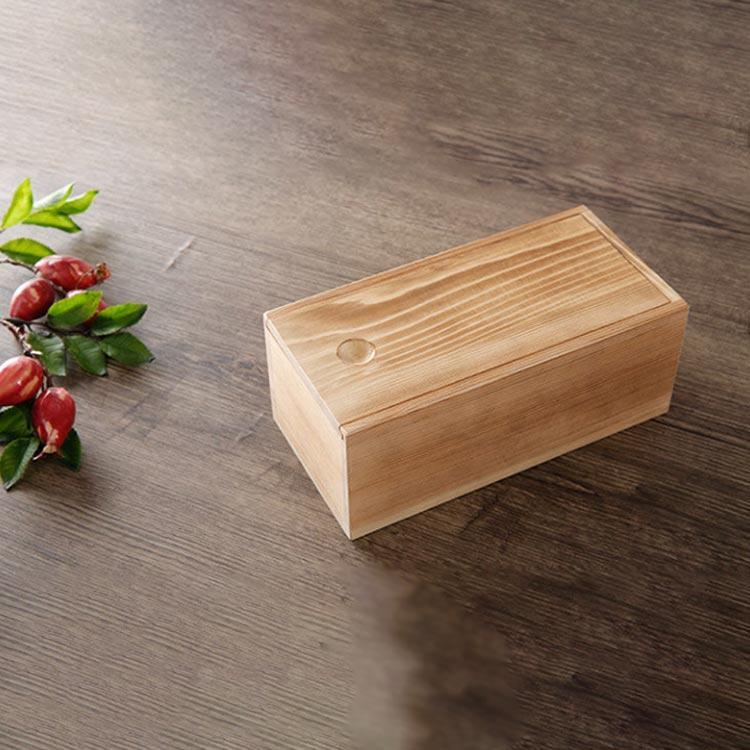 楽天市場】木箱 ふた付き 天然木 収納ボックス 収納ケース 木製