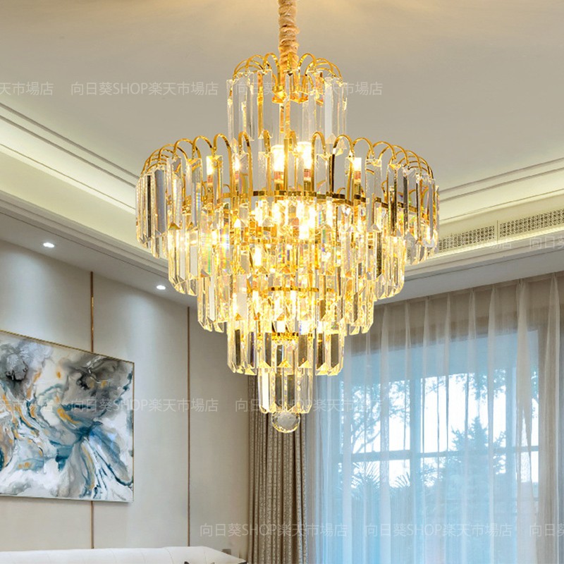 楽天市場】AAAZM シャンデリア 北欧 おしゃれ LED対応 ガラス 天井照明