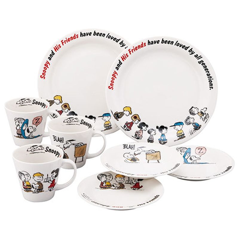 楽天市場】日本製 ピーナッツフレンズ 8ピースホームセット K20857919