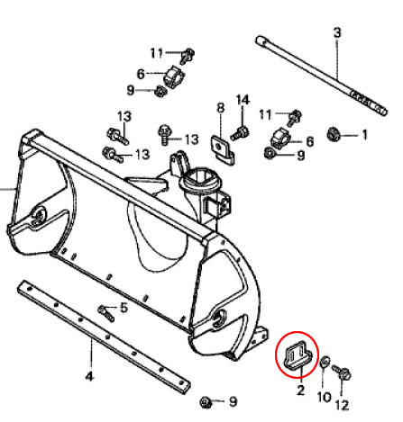 楽天市場】ホンダ除雪機純正パーツ オーガスキット 対応機種HS50、HS70