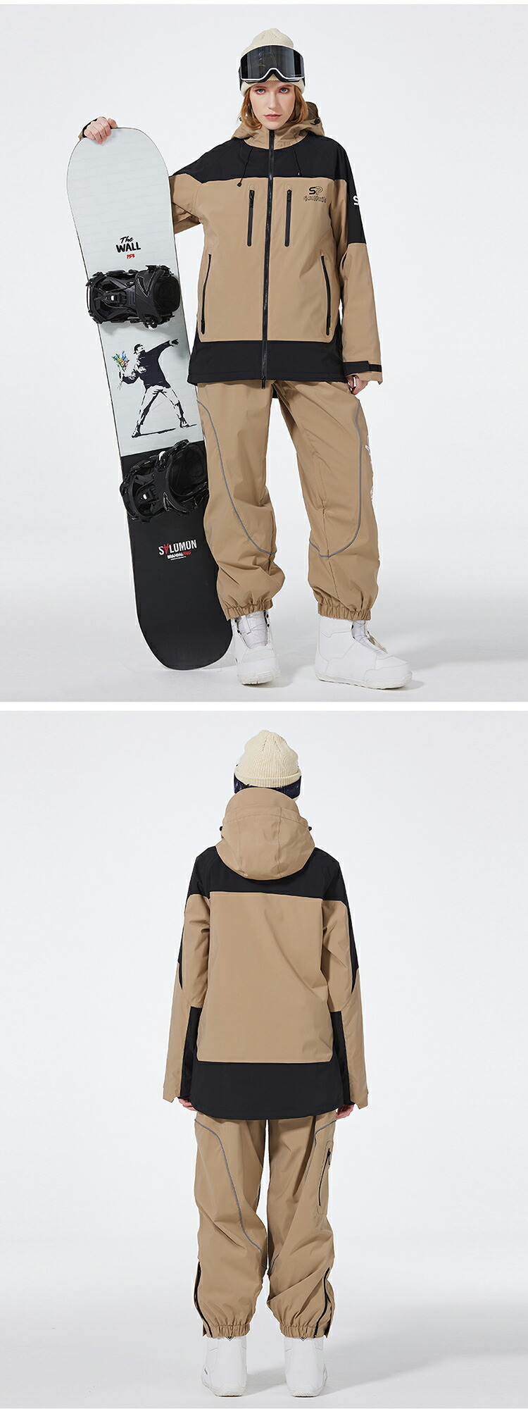 楽天市場】スノーボードウェア 上下セット スキーウェア メンズ