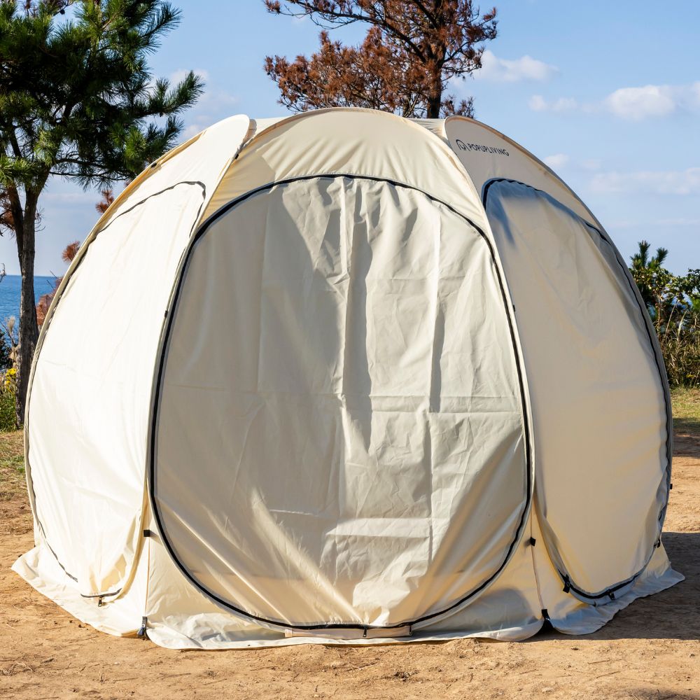 楽天市場】【 満足度98% 】ポップアップリビング 4人〜6人用 全天候