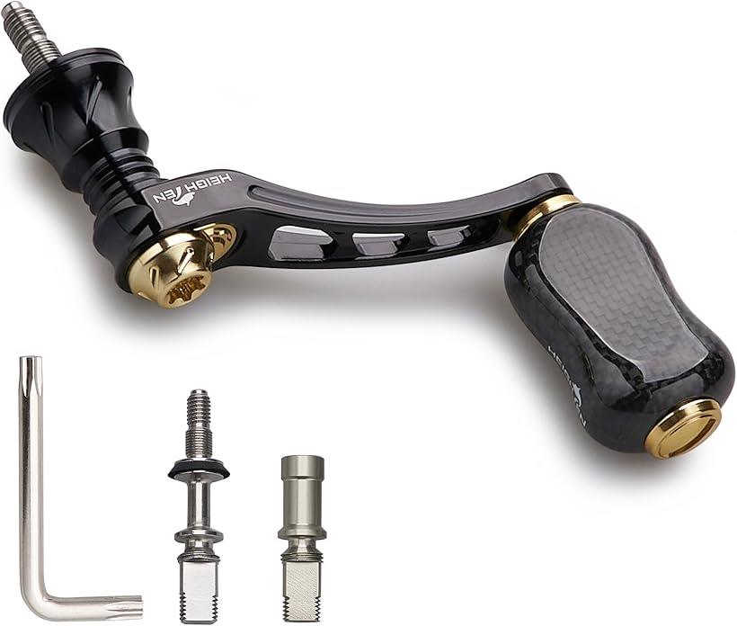 楽天市場】45-50mm可変 リール ハンドル シマノ ダイワ 通用