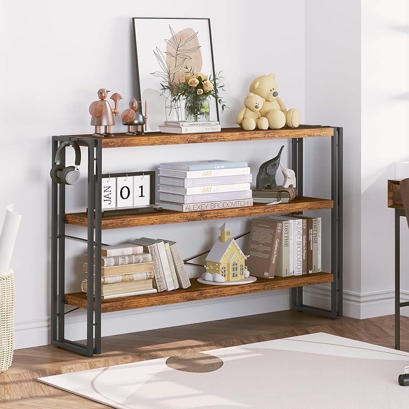 楽天市場】ラック オープンシェルフ 3段 木製 収納 本棚 オープン