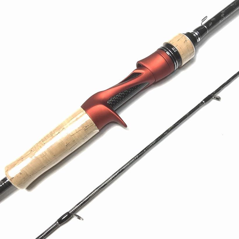 楽天市場】6フィート ベイトロッド 2ピース M カーボンモノコック