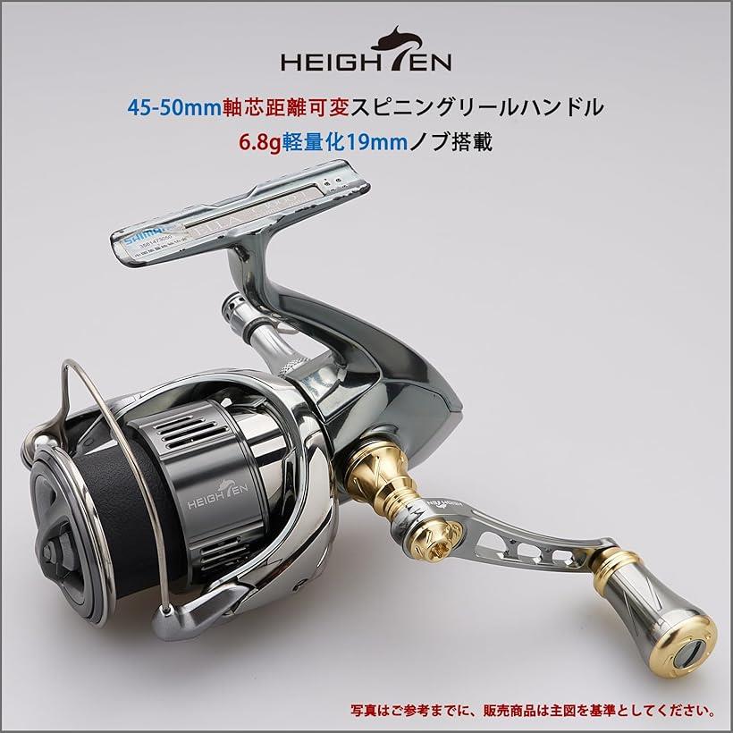 楽天市場】可変 リール ハンドル 19mm アルミ ノブ 搭載 シマノ ダイワ