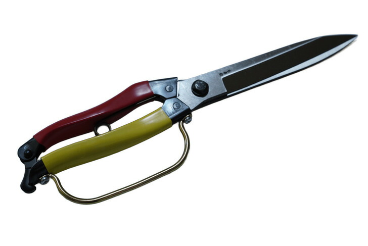 楽天市場】【メール便】 飛塚製鋏所 飛庄 片手刈込鋏 両刃 直刃 270mm