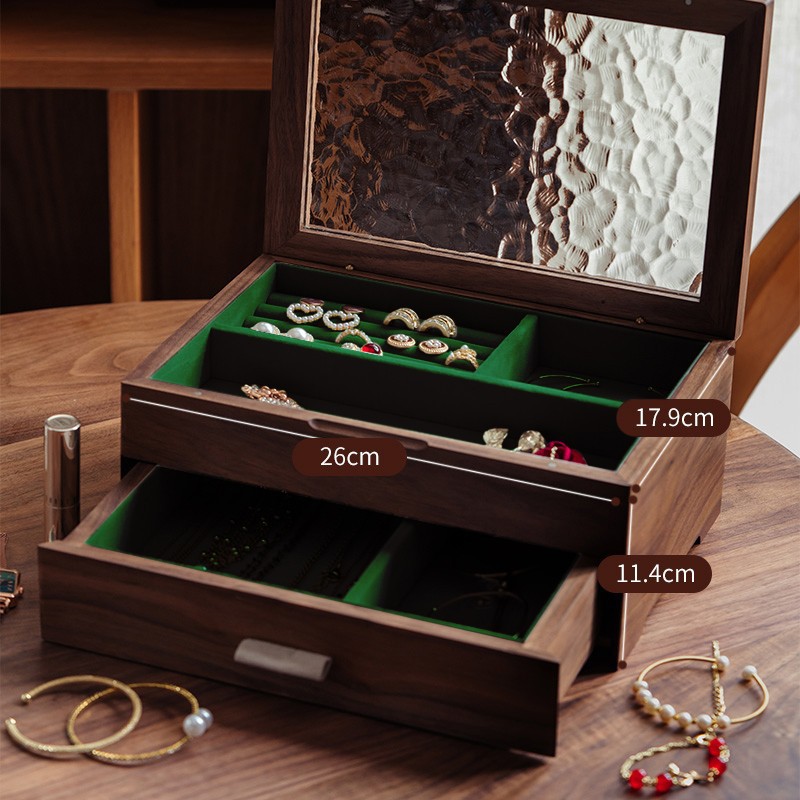 楽天市場】大切な物を美しいウッドケースに！ジュエリーボックス