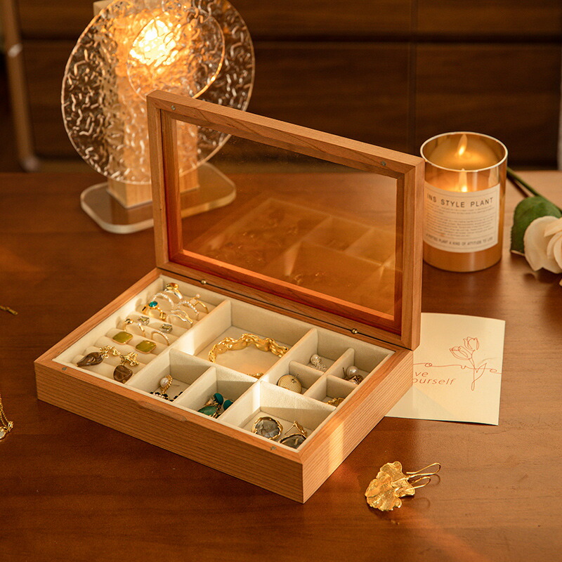 楽天市場】夕焼けに染まる絶景を眺める ジュエリーボックス