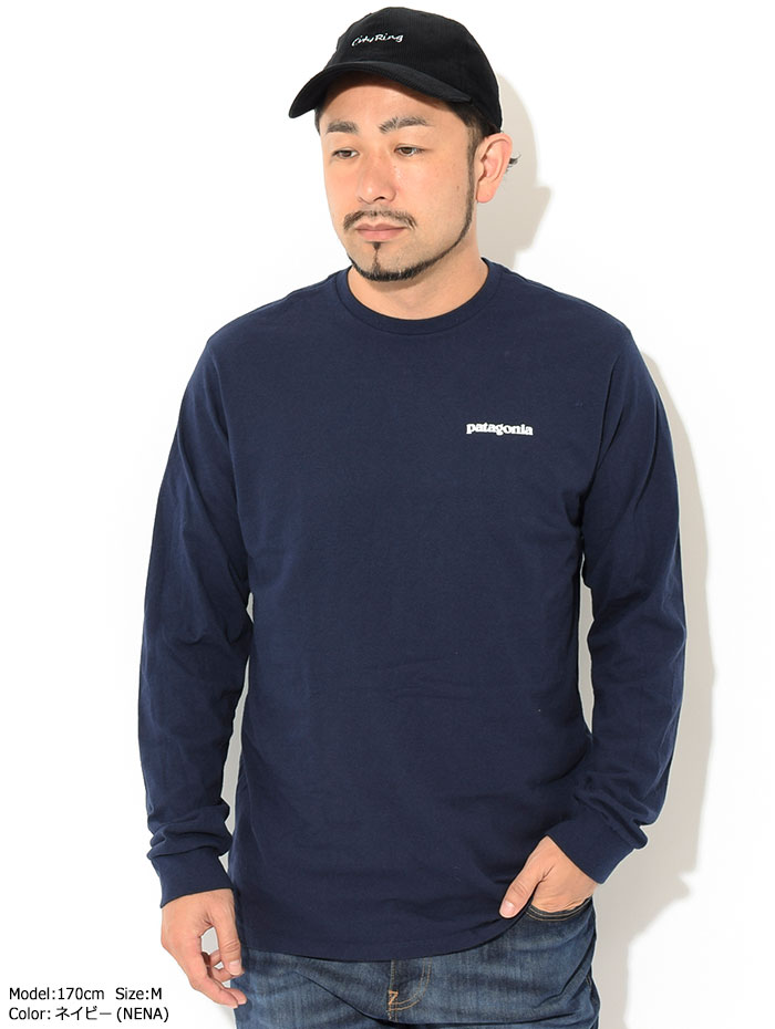 楽天市場】パタゴニア Patagonia ロンT Tシャツ 長袖 メンズ P-6 ロゴ