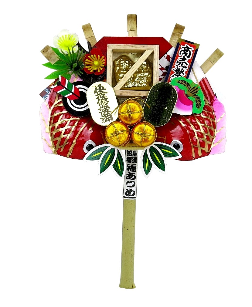 楽天市場】福あつめ （マス） ミニ熊手 酉の市 : 人形の一藤