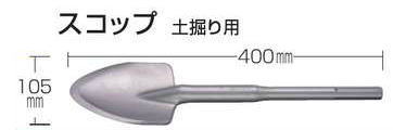 楽天市場】【マキタ MAKITA アクセサリー】 A-17653 スコップ SDS