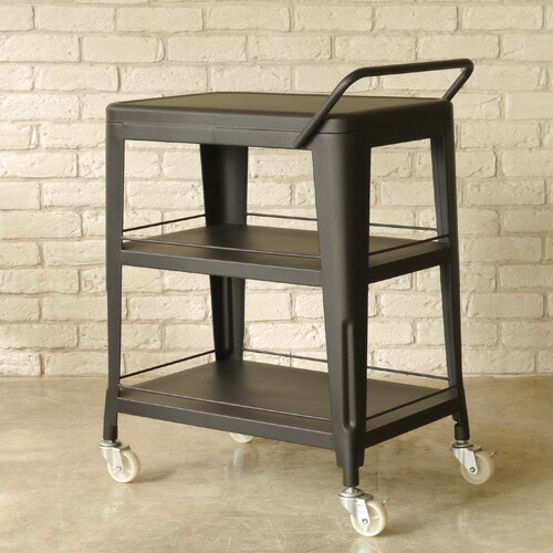 楽天市場】キッチンワゴン キャスター付き スチール アイアン ワゴン 3